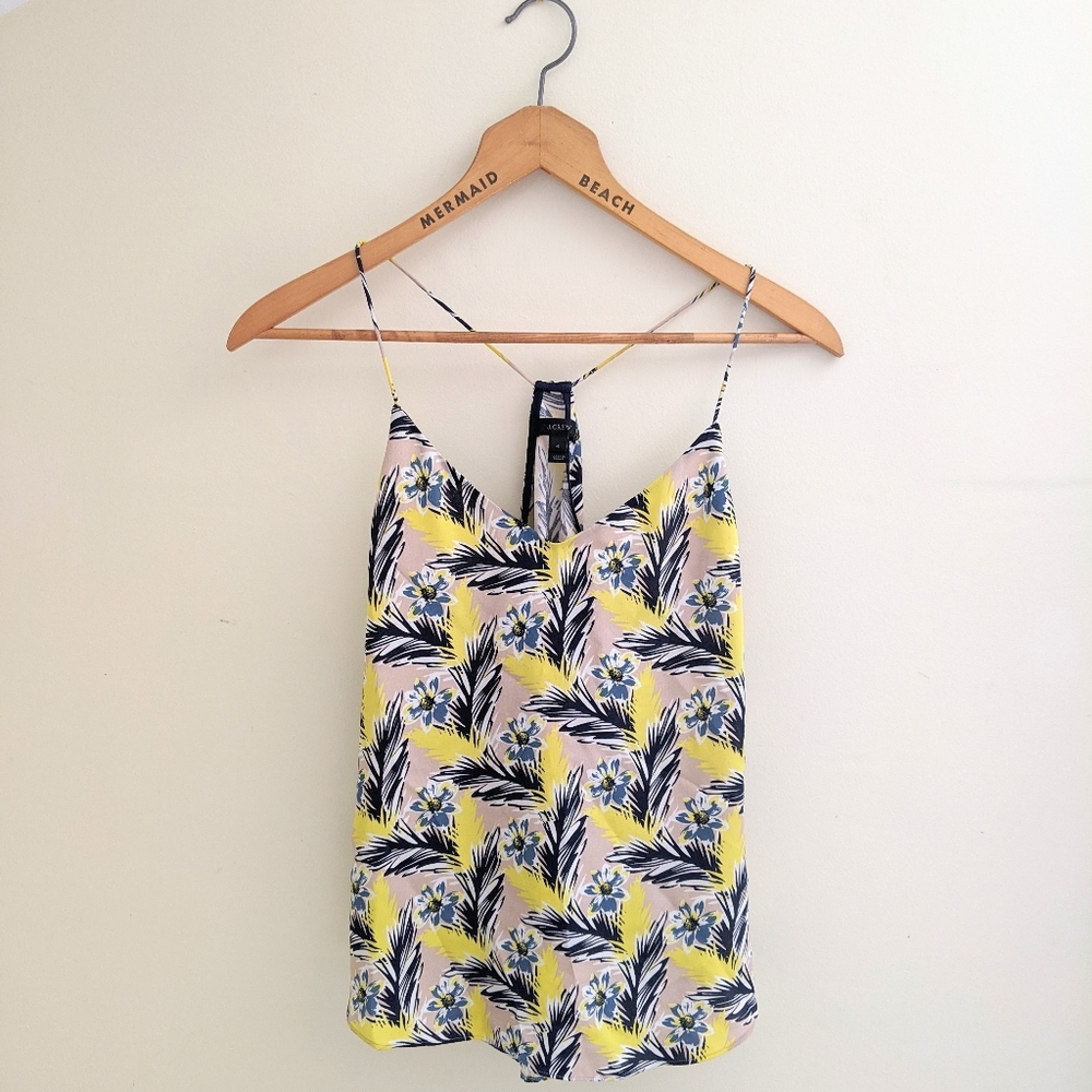 J.Crew 100% silk tank